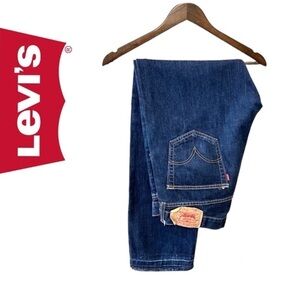 Levis 501 Vintage Men’s Straight leg Button-Fly Jeans, 36x30, made in USA